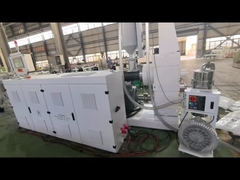 400 PE pipe production line running